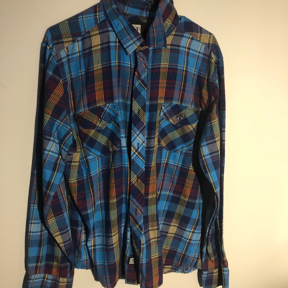 Multi-colored OP Flannel